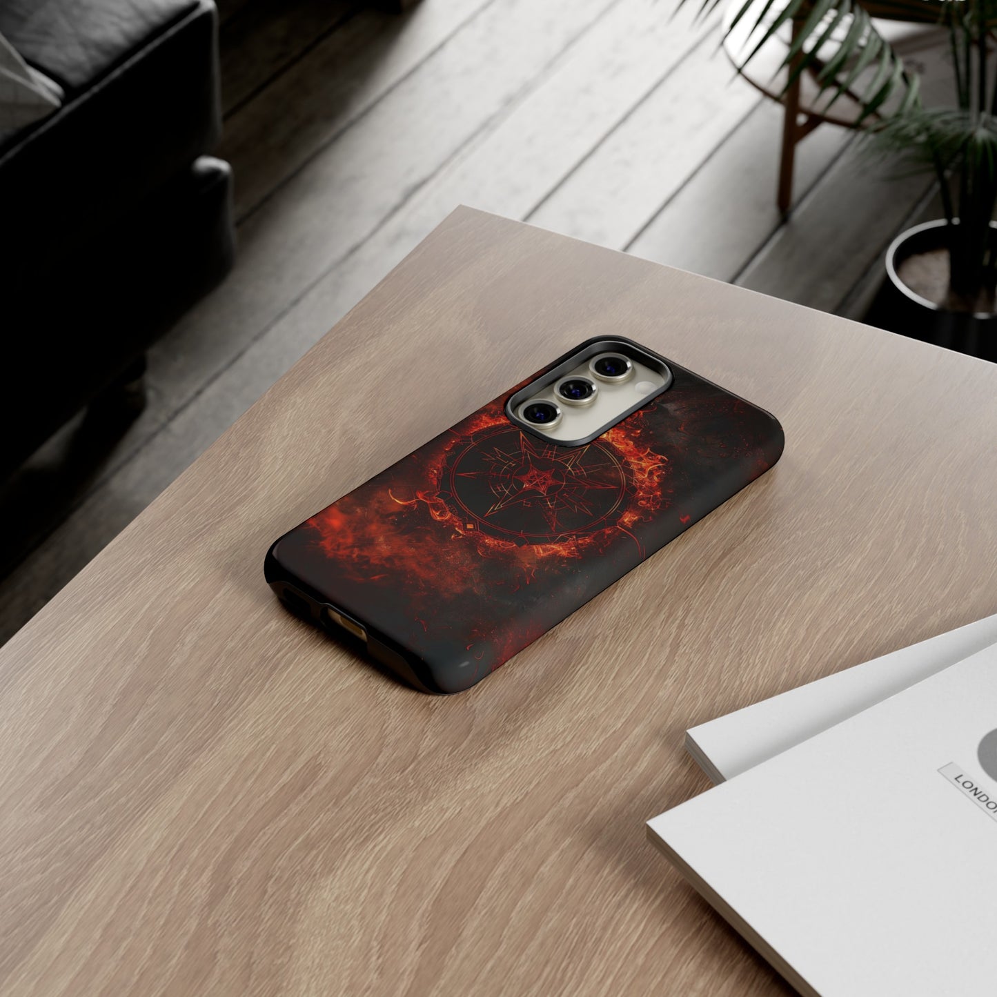 Infernal Chaos Magick Phone Case – Occult Symbol Design for iPhone, Samsung Galaxy, and Google Pixel Devices