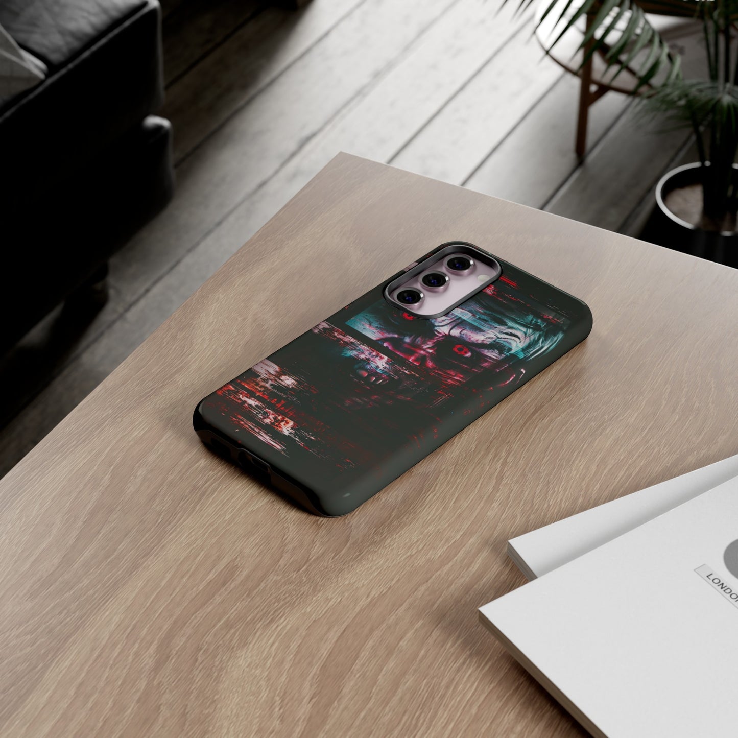 Analog Nightmare Phone Case – Creepy Horror Design for iPhone, Samsung Galaxy, and Google Pixel Devices