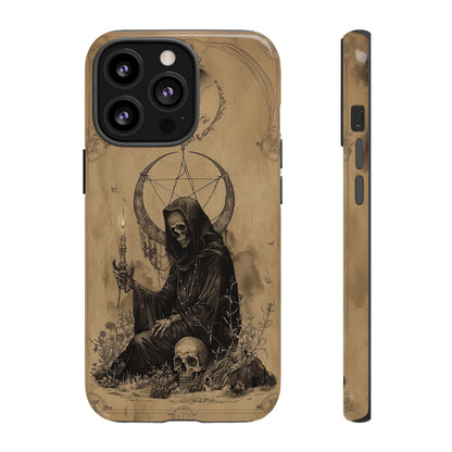 Gothic Reaper Phone Case - Dark Aesthetic Art for iPhone, Samsung, Google Pixel