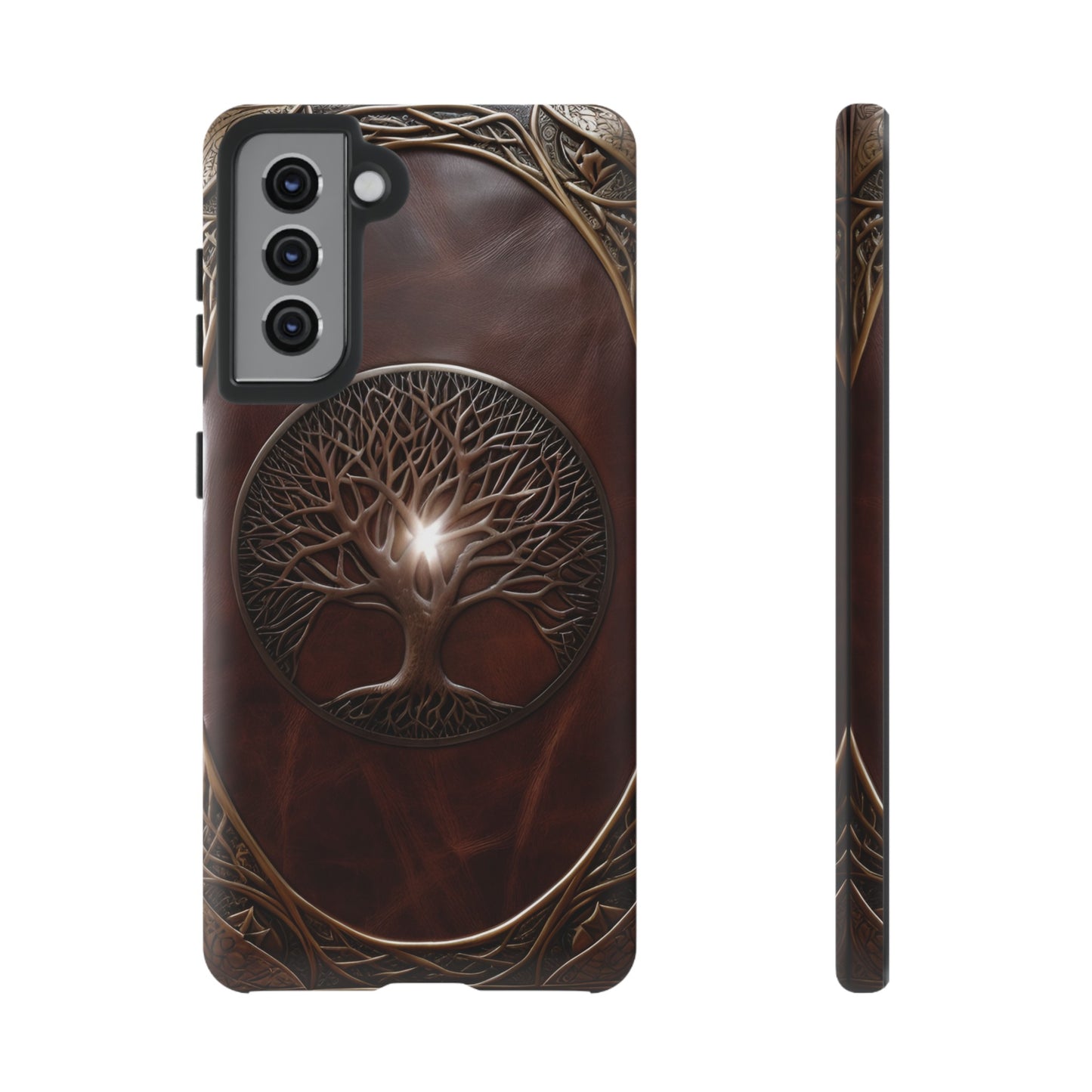 Tree of Life Tough Phone Case – Fantasy Art Design for iPhone, Samsung Galaxy, and Google Pixel Devices