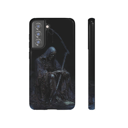 Dark Reaper Phone Case - Gothic Grim Reaper Art for iPhone, Samsung Galaxy, and Google Pixel Devices