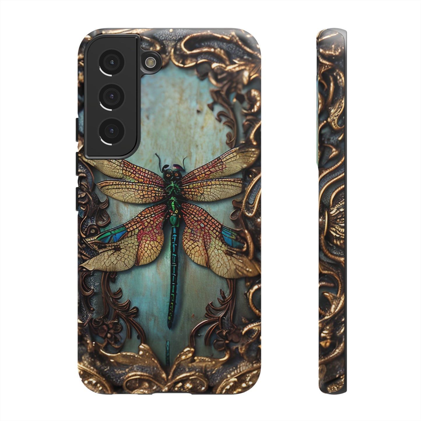 Dragonfly Phone Case – Elegant Nature-Inspired Design for iPhone, Samsung Galaxy, and Google Pixel Devices