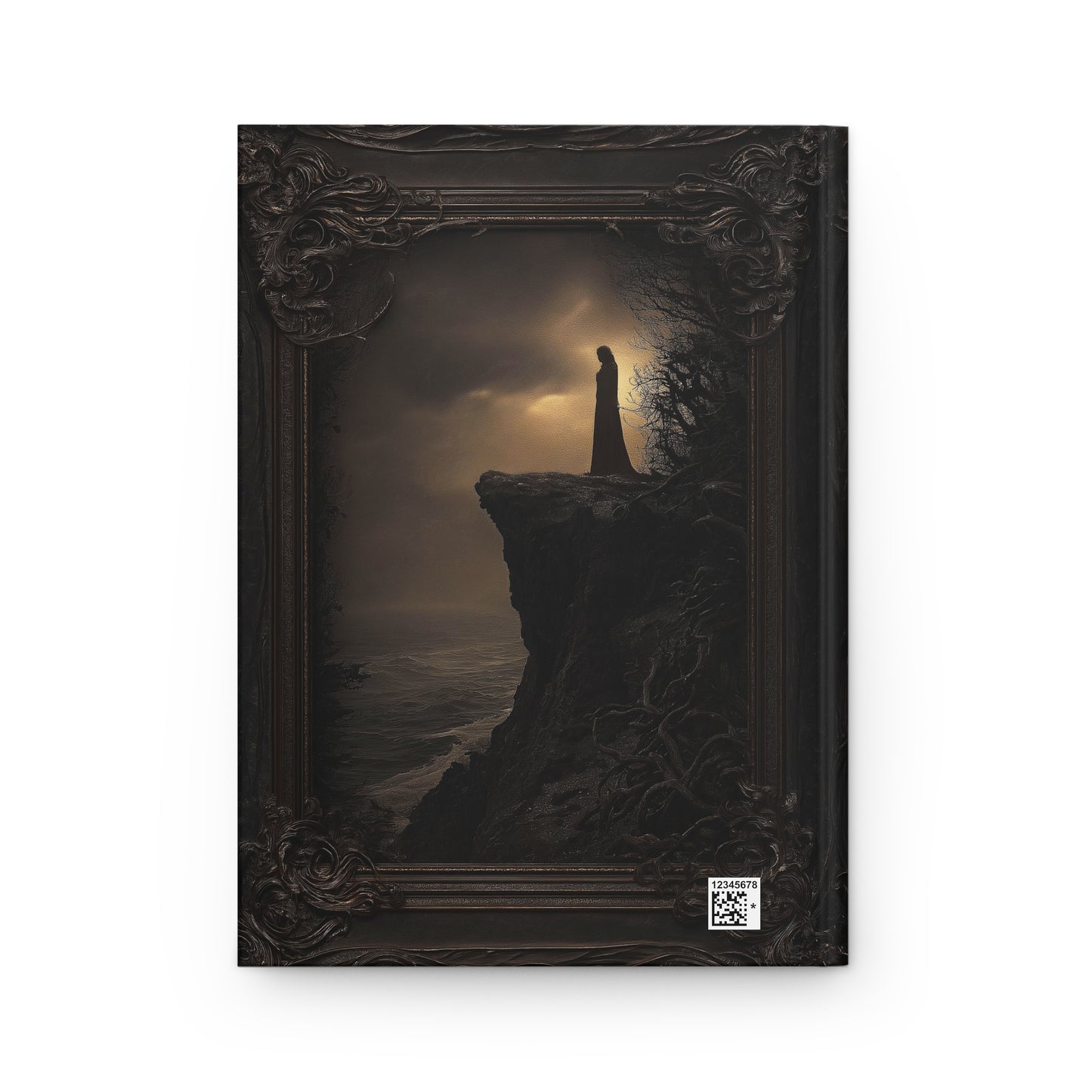 Cliffside Solitude Gothic Hardcover Journal