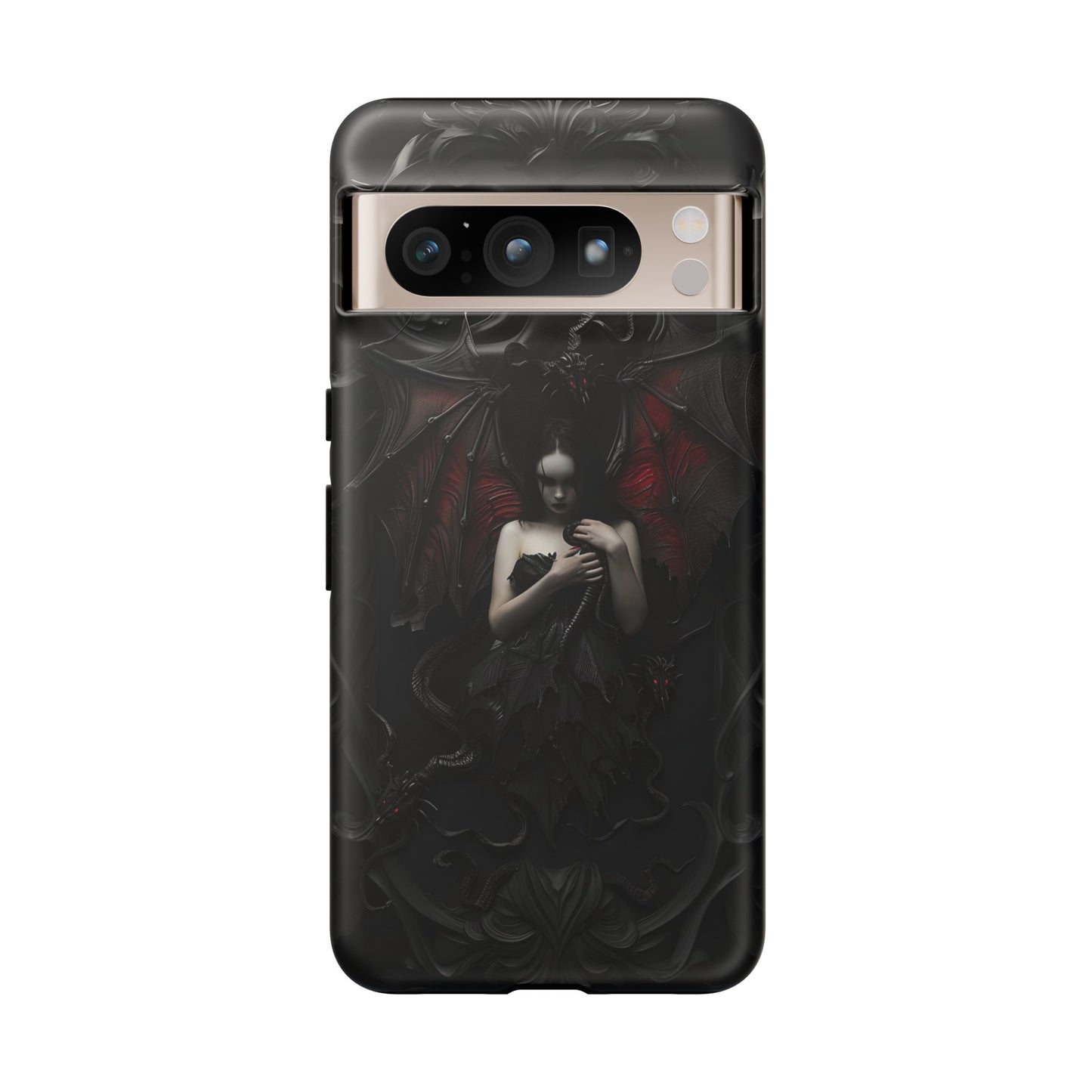 Succubus Phone Case - Dark Fantasy Gothic Design for iPhone, Samsung Galaxy, and Google Pixel Devices