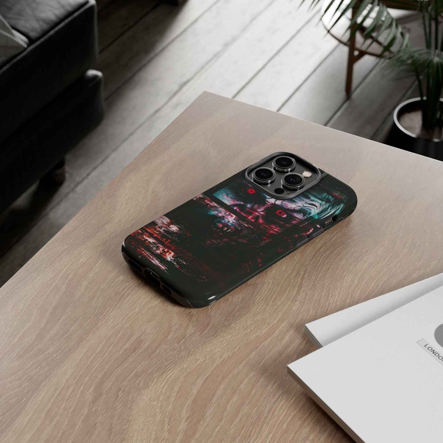 Analog Nightmare Phone Case – Creepy Horror Design for iPhone, Samsung Galaxy, and Google Pixel Devices