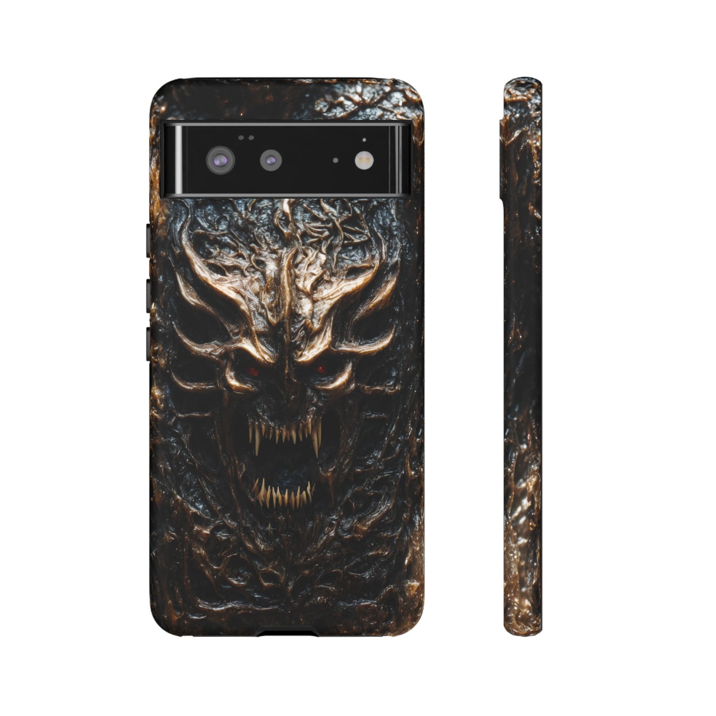 Demonic Beast Phone Case – Devil Monster Horror Design for iPhone, Samsung Galaxy, and Google Pixel Devices