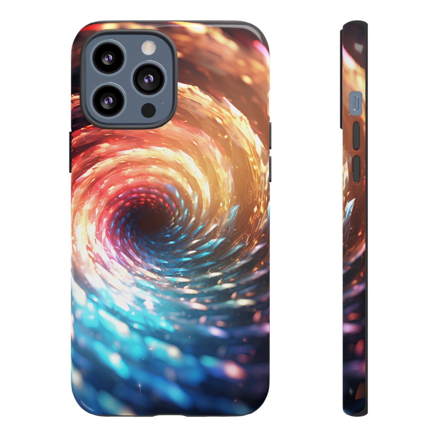 Crystal Portal of Light Phone Case – Vibrant Cosmic Design for iPhone, Samsung Galaxy, and Google Pixel Devices