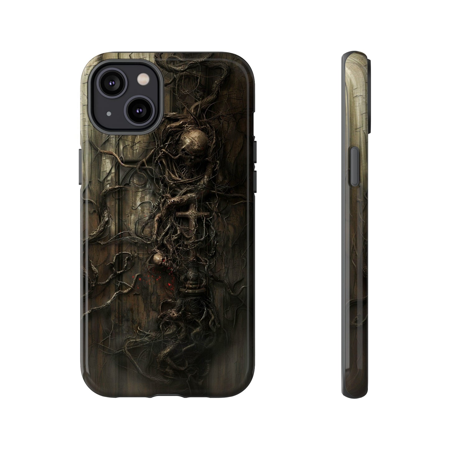 Creeping Dread Phone Case - Giger-Inspired Art for iPhone, Samsung Galaxy, and Google Pixel Devices