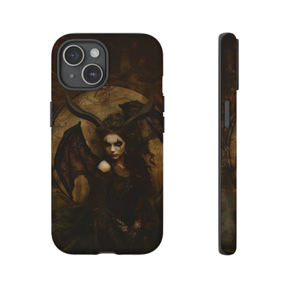 Demon Lilith Gothic Phone Case for iPhone, Samsung Galaxy, Google Pixel - Dark Fantasy Art