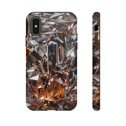 Crystalline Phone Case – Healing Crystal Quartz Design for iPhone, Samsung Galaxy, and Google Pixel Devices