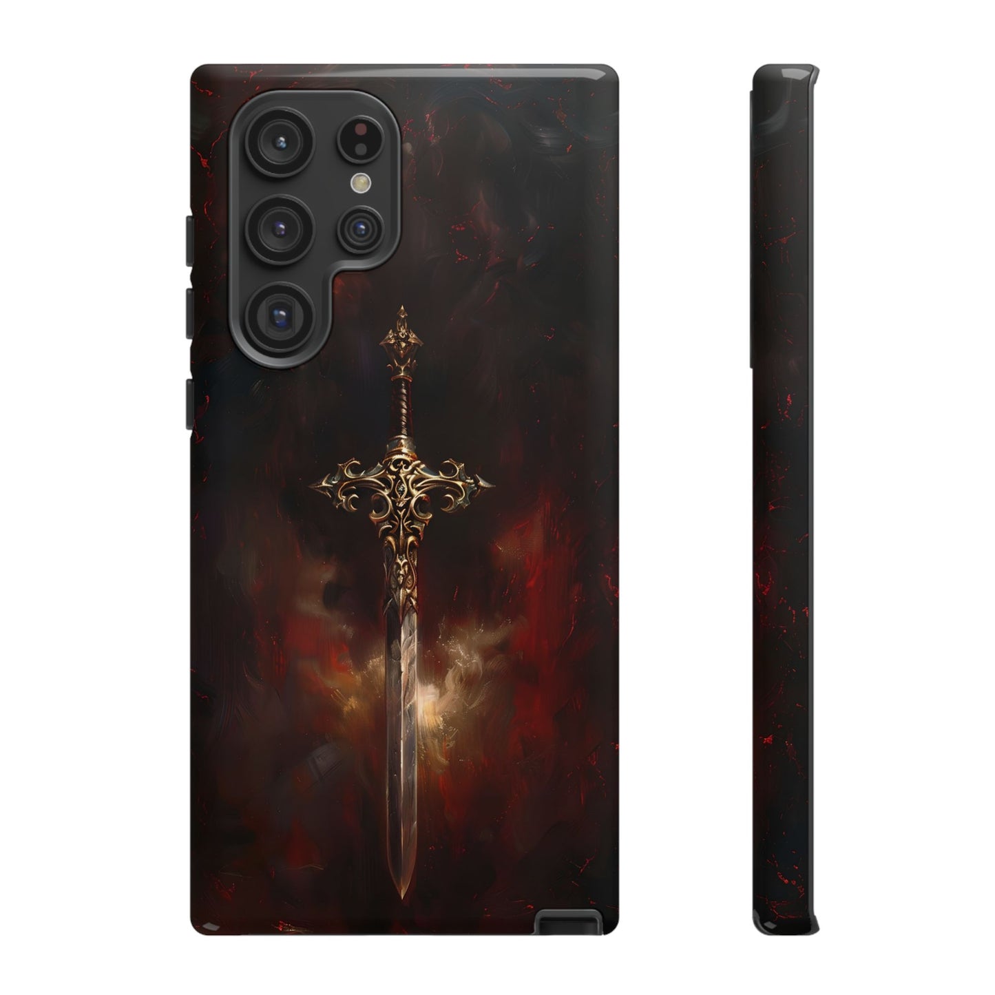 Epic Sword of Legends Phone Case - Dark Fantasy Art for iPhone, Samsung Galaxy, and Google Pixel Devices