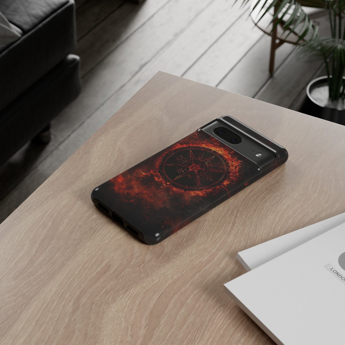 Infernal Chaos Magick Phone Case – Occult Symbol Design for iPhone, Samsung Galaxy, and Google Pixel Devices