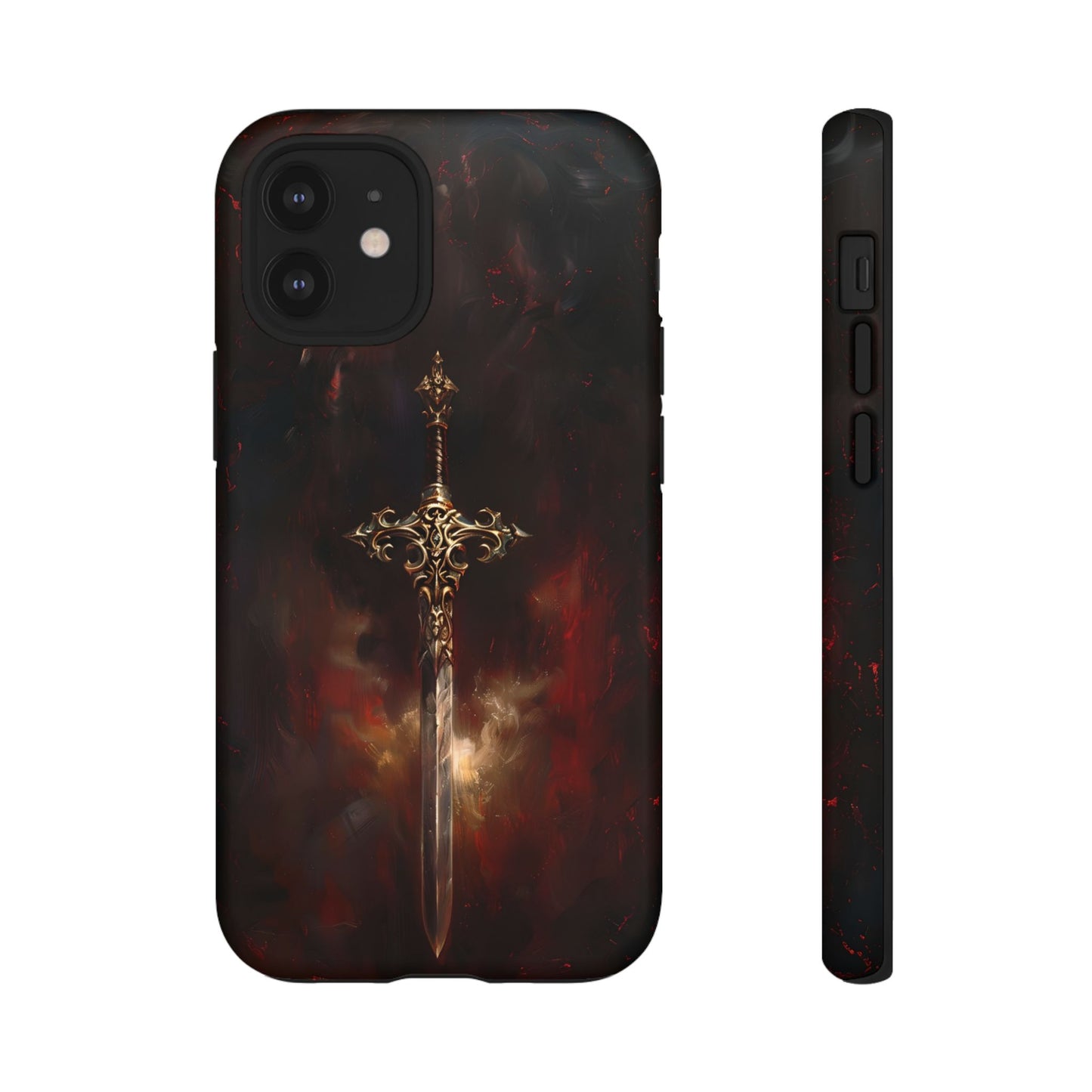 Epic Sword of Legends Phone Case - Dark Fantasy Art for iPhone, Samsung Galaxy, and Google Pixel Devices