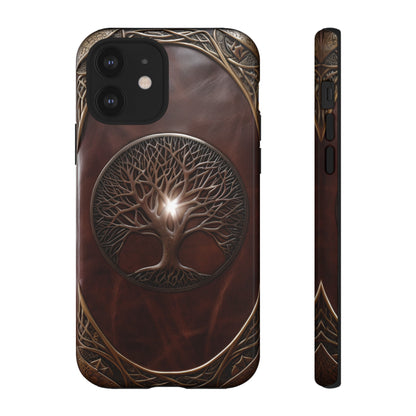 Tree of Life Tough Phone Case – Fantasy Art Design for iPhone, Samsung Galaxy, and Google Pixel Devices