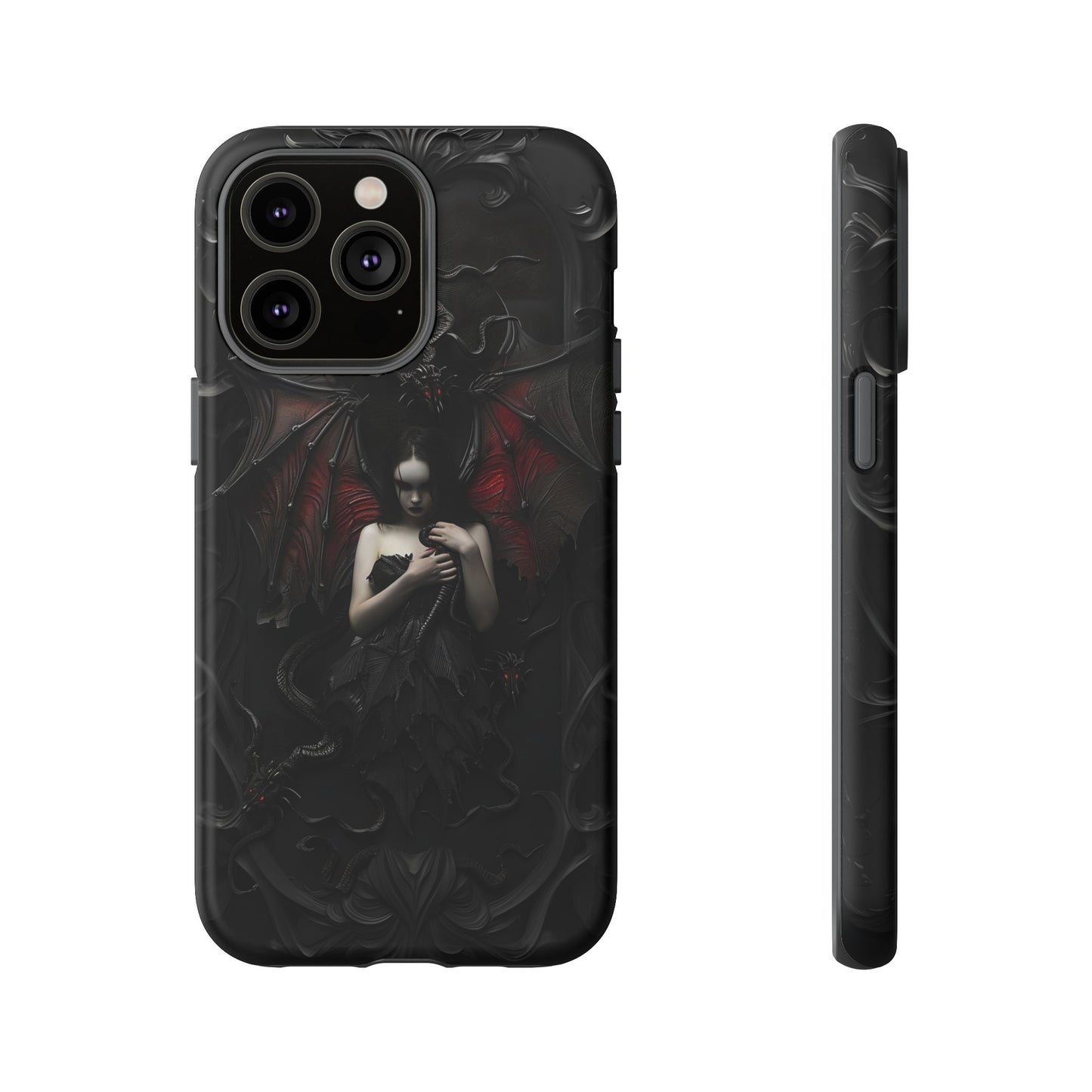 Succubus Phone Case - Dark Fantasy Gothic Design for iPhone, Samsung Galaxy, and Google Pixel Devices