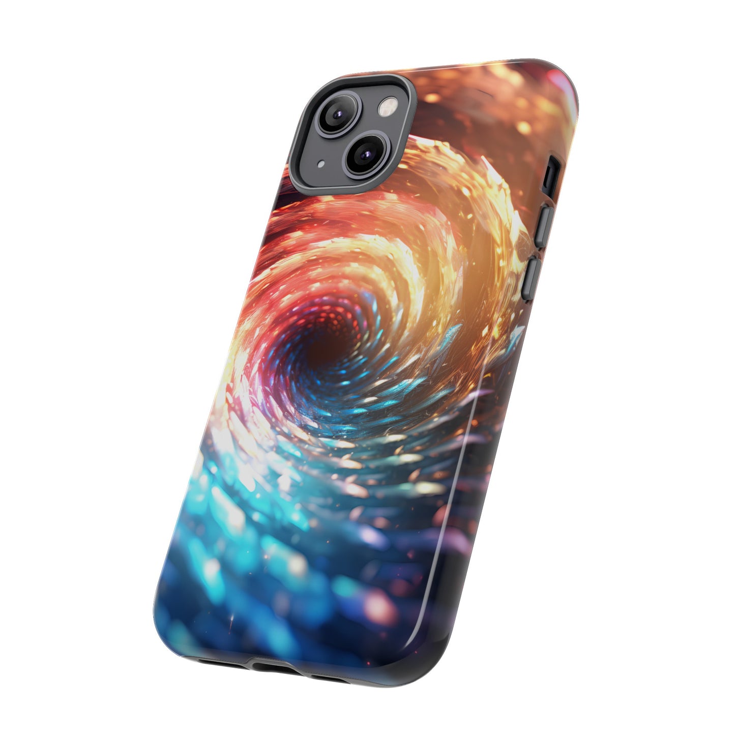 Crystal Portal of Light Phone Case – Vibrant Cosmic Design for iPhone, Samsung Galaxy, and Google Pixel Devices