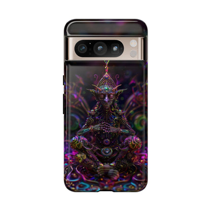 Mystical Machine Elf Phone Case - Psychedelic Vibes for iPhone, Samsung, Google Pixel