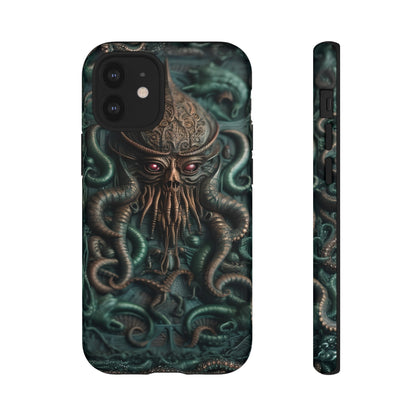 Nameless Dread Tough Phone Case – Lovecraftian Tentacle Horror Design for iPhone, Samsung Galaxy, and Google Pixel Devices