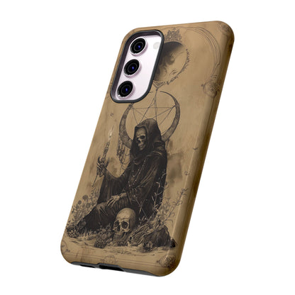 Gothic Reaper Phone Case - Dark Aesthetic Art for iPhone, Samsung, Google Pixel