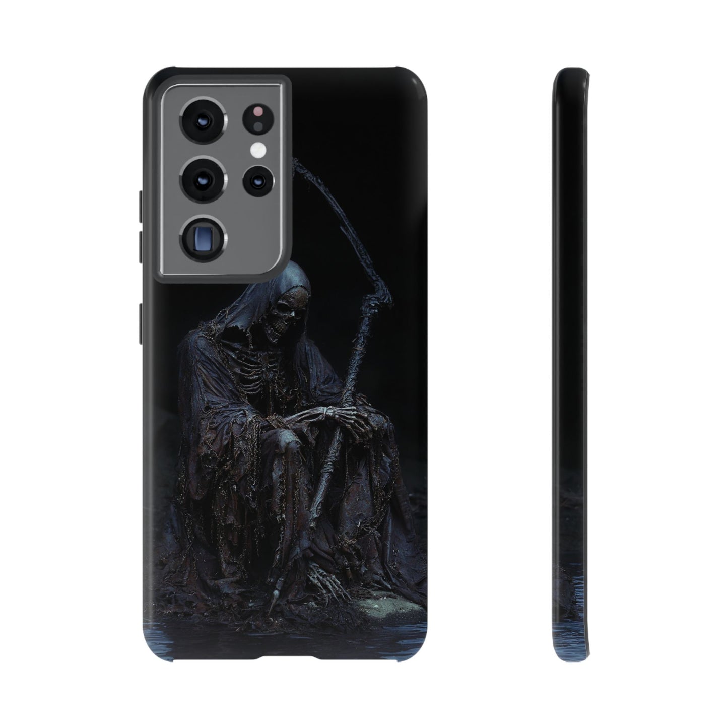 Dark Reaper Phone Case - Gothic Grim Reaper Art for iPhone, Samsung Galaxy, and Google Pixel Devices