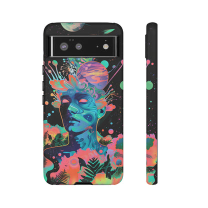 Open Your Mind Phone Case – Psychedelic Dream Pastel Design for iPhone, Samsung Galaxy, and Google Pixel Devices