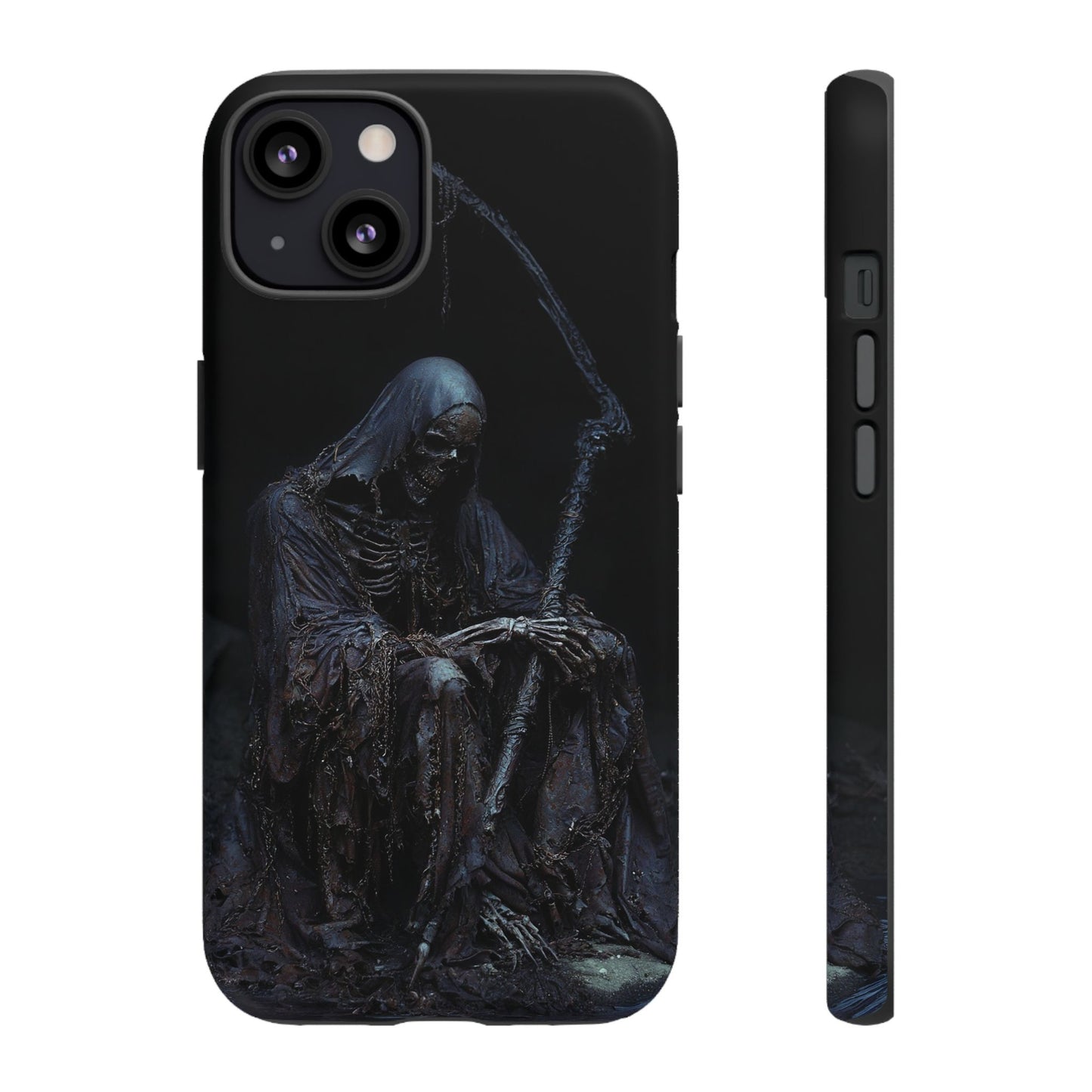 Dark Reaper Phone Case - Gothic Grim Reaper Art for iPhone, Samsung Galaxy, and Google Pixel Devices