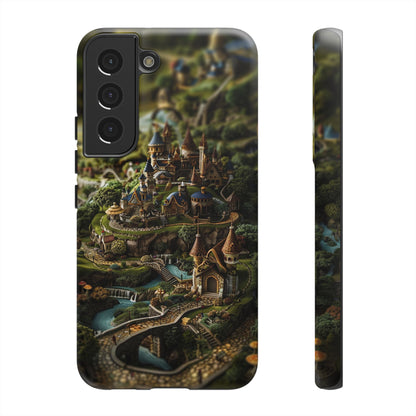 Fairy Kingdom Phone Case - Enchanted Castle Artwork for iPhone, Samsung Galaxy, and Google Pixel Devices