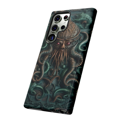 Nameless Dread Tough Phone Case – Lovecraftian Tentacle Horror Design for iPhone, Samsung Galaxy, and Google Pixel Devices