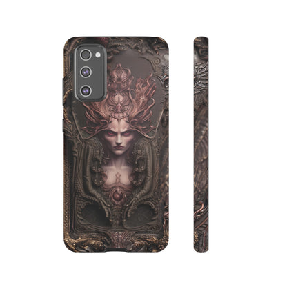 Dark Lilith Phone Case – Horned Hell Horror Design for iPhone, Samsung Galaxy, and Google Pixel Devices