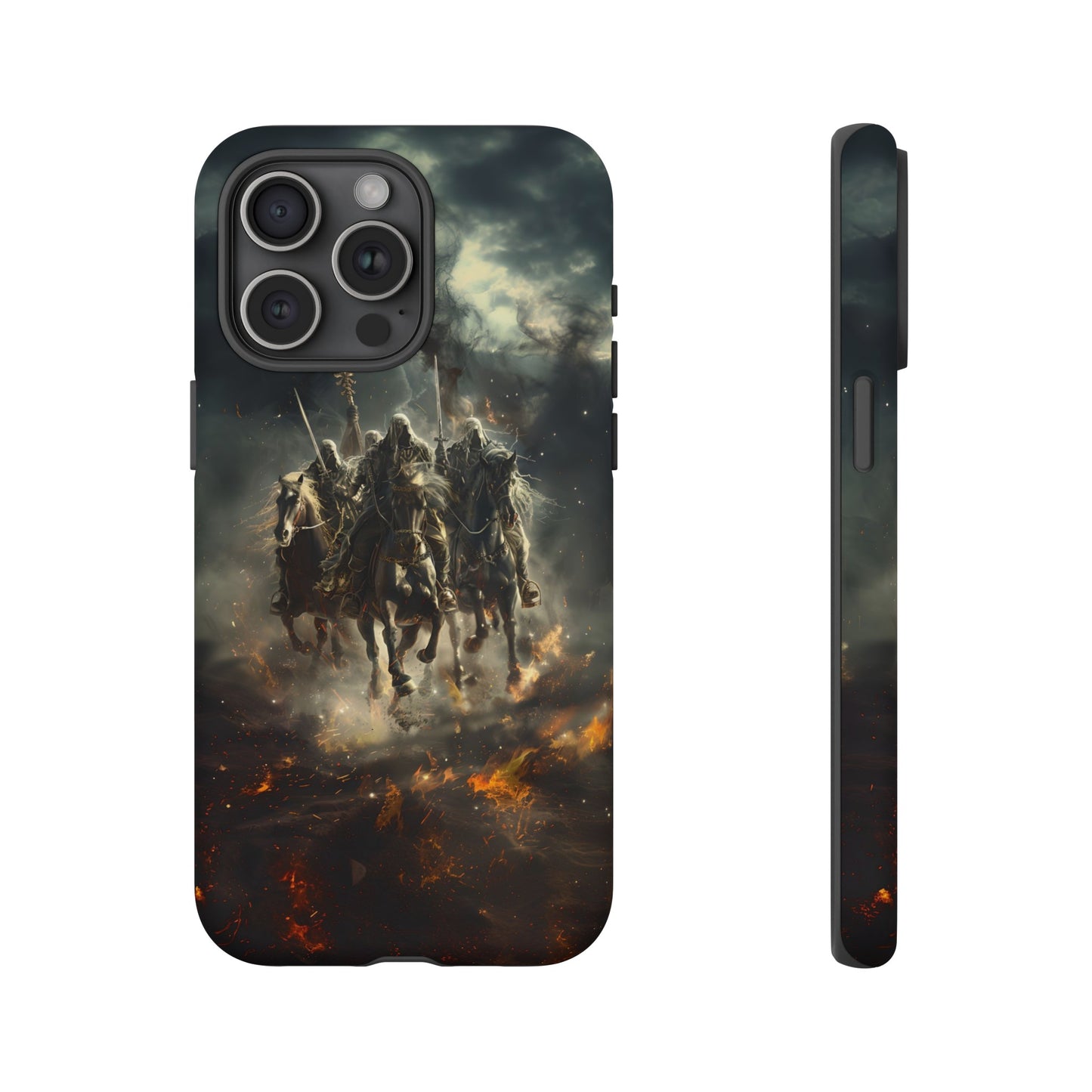 Four Horsemen of the Apocalypse Phone Case – Armageddon Design for iPhone, Samsung Galaxy, and Google Pixel Devices