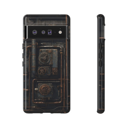 Diesel Punk Phone Case – Industrial Retro-Futuristic Design for iPhone, Samsung Galaxy, and Google Pixel Devices