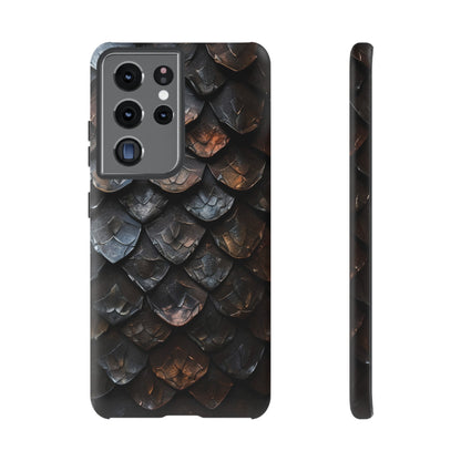 Dragon Scales Phone Case – Fantasy DnD Roleplay Design for iPhone, Samsung Galaxy, and Google Pixel Devices