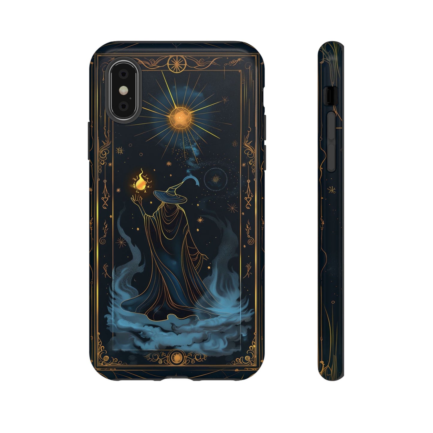 Enchanted Wizard Spellcaster Galaxy Phone Case - Mystical Wizardry Art For iPhone, Samsung Galaxy, and Google Pixel Devices