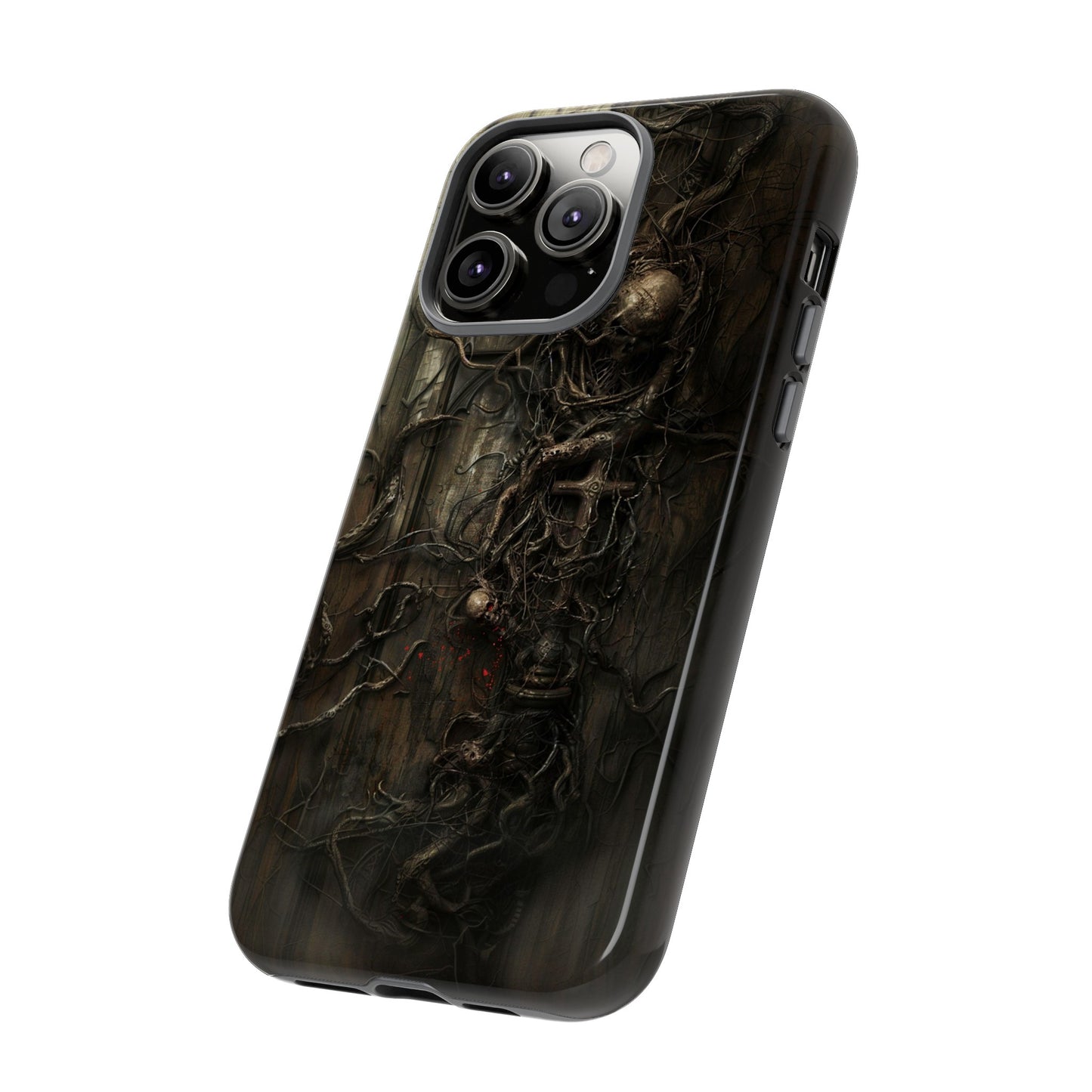 Creeping Dread Phone Case - Giger-Inspired Art for iPhone, Samsung Galaxy, and Google Pixel Devices