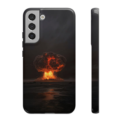 Atomic Explosion Phone Case - Dramatic Mushroom Cloud Design for iPhone and Samsung Galaxy Devices