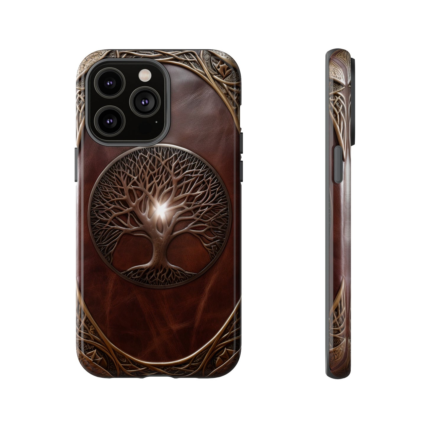 Tree of Life Tough Phone Case – Fantasy Art Design for iPhone, Samsung Galaxy, and Google Pixel Devices