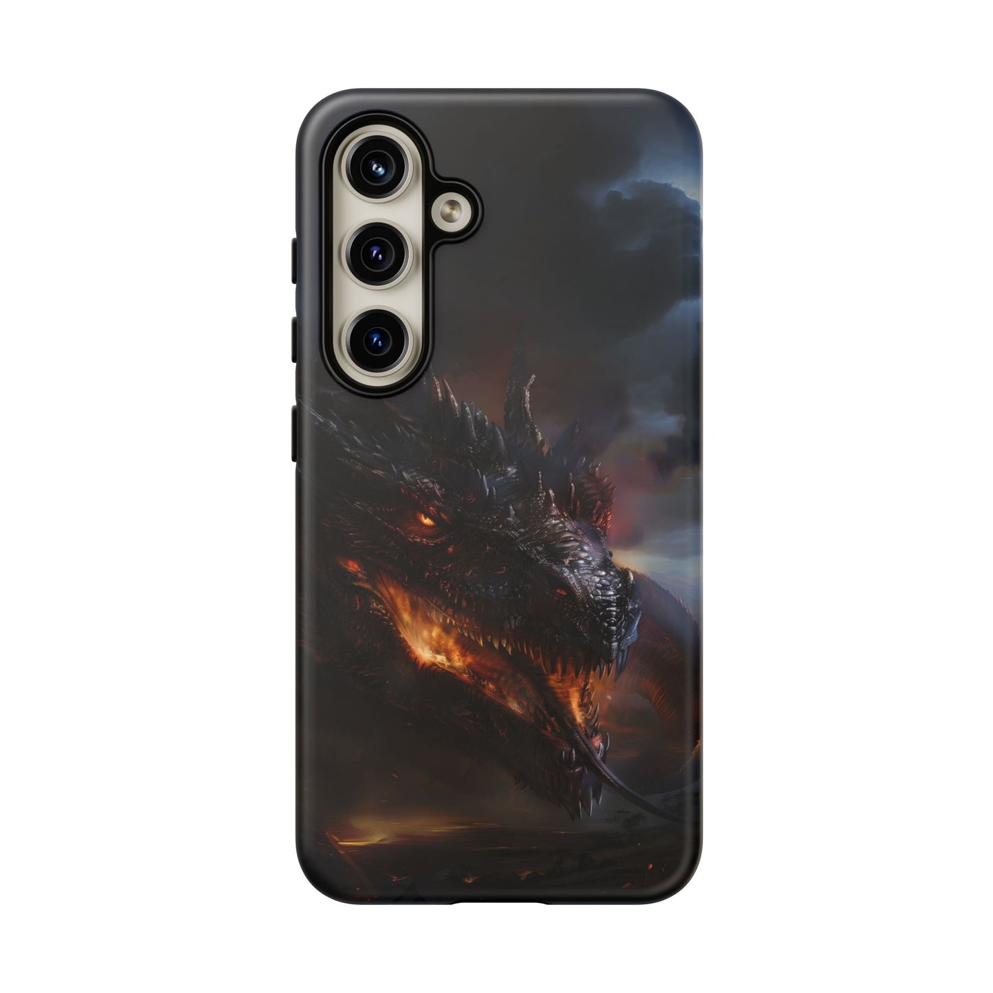 Fiery Dragon Phone Case - Epic Fantasy Art for iPhone, Samsung Galaxy, and Google Pixel Devices