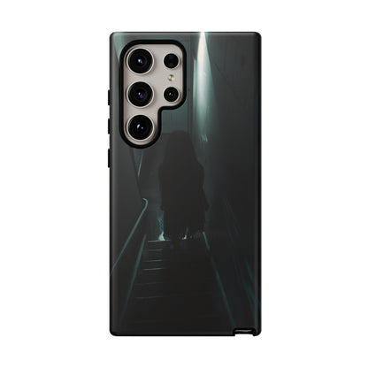 Creepy Ghost Girl Phone Case – Horror Possessed Design for iPhone, Samsung Galaxy, and Google Pixel Devices