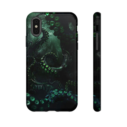 Tentacles from the Deep Tough Phone Case – Lovecraftian Horror Design for iPhone, Samsung Galaxy, and Google Pixel Devices