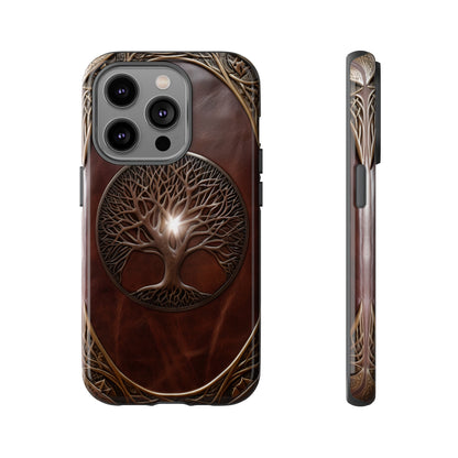 Tree of Life Tough Phone Case – Fantasy Art Design for iPhone, Samsung Galaxy, and Google Pixel Devices