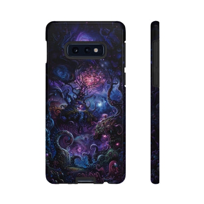 Trippy Psychedelic Alien Landscape Phone Case - Vibrant Abstract Design for iPhone, Samsung Galaxy and Google Pixel Devices