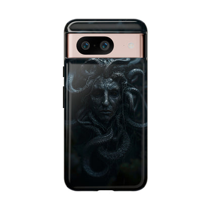 Medusa's Gaze Phone Case - Dark Mythological Design for iPhone and Samsung Galaxy Devices