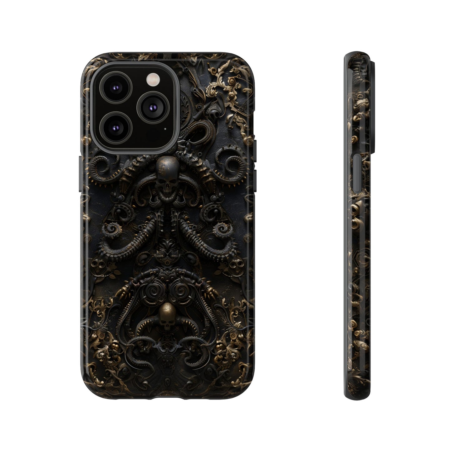 Gothic Steampunk Tentacle Phone Case - Unique Gothic Design for iPhone, Samsung Galaxy, and Google Pixel Devices