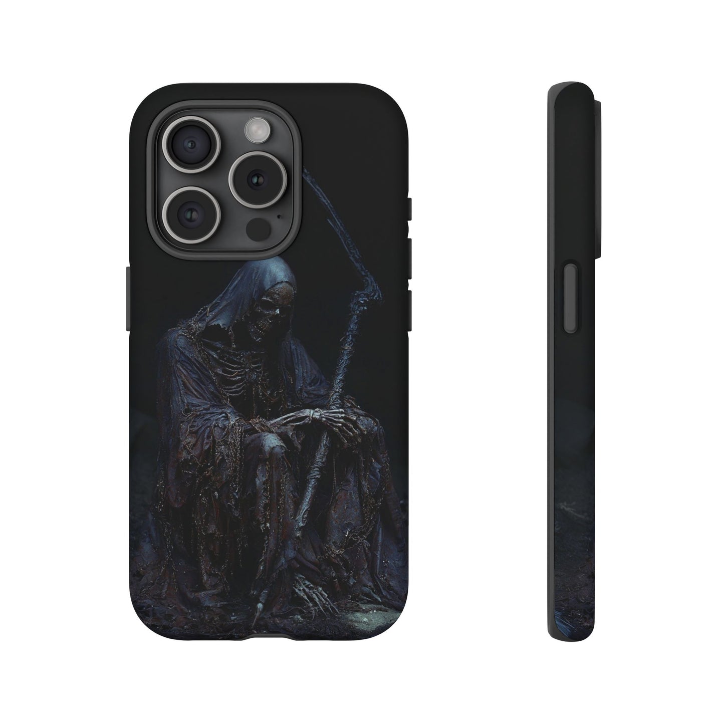 Dark Reaper Phone Case - Gothic Grim Reaper Art for iPhone, Samsung Galaxy, and Google Pixel Devices