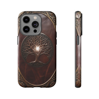 Tree of Life Tough Phone Case – Fantasy Art Design for iPhone, Samsung Galaxy, and Google Pixel Devices