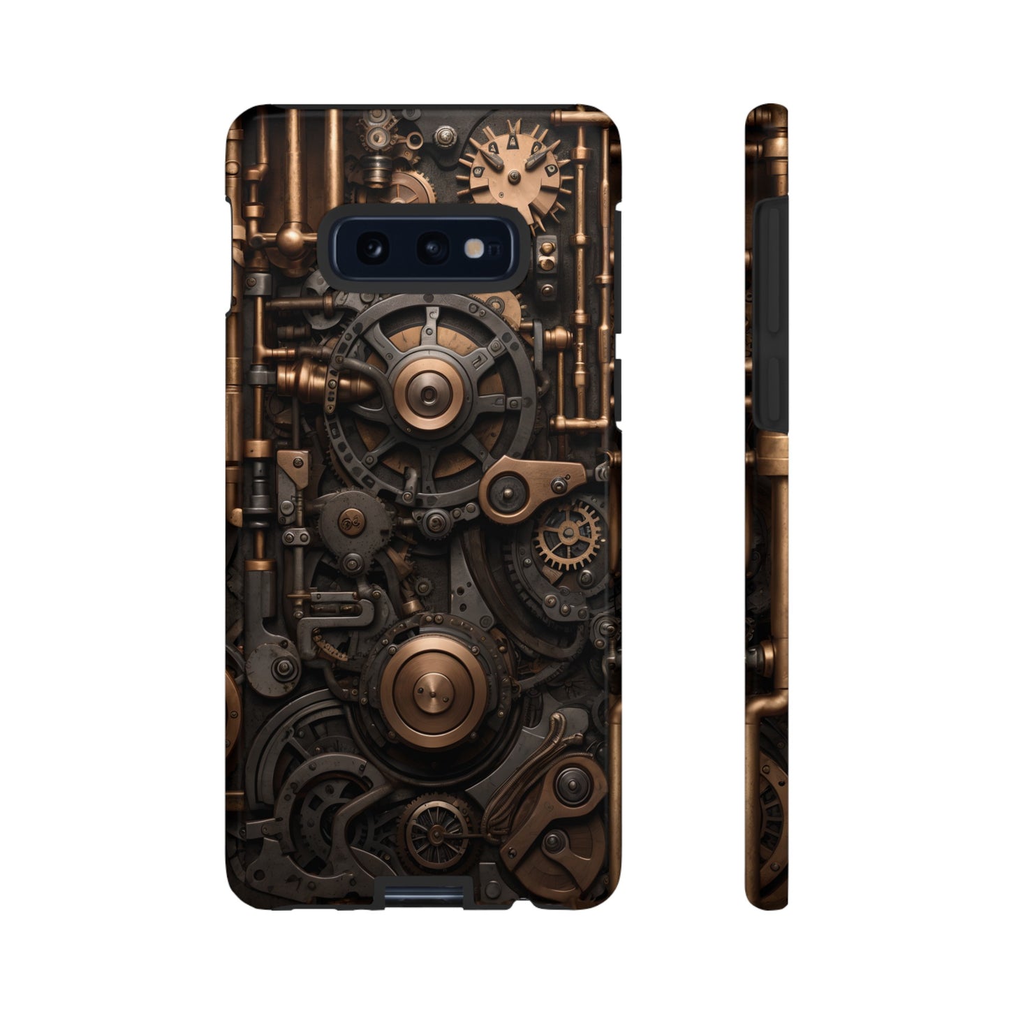 Steampunk Machine Phone Case – Victorian Gears Design for iPhone, Samsung Galaxy, and Google Pixel Devices