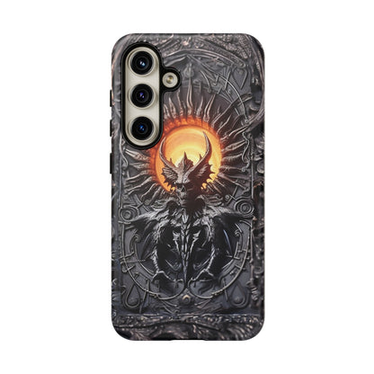 Skeletal Demonic King Phone Case – Ornate Gothic Design for iPhone, Samsung Galaxy, and Google Pixel Devices