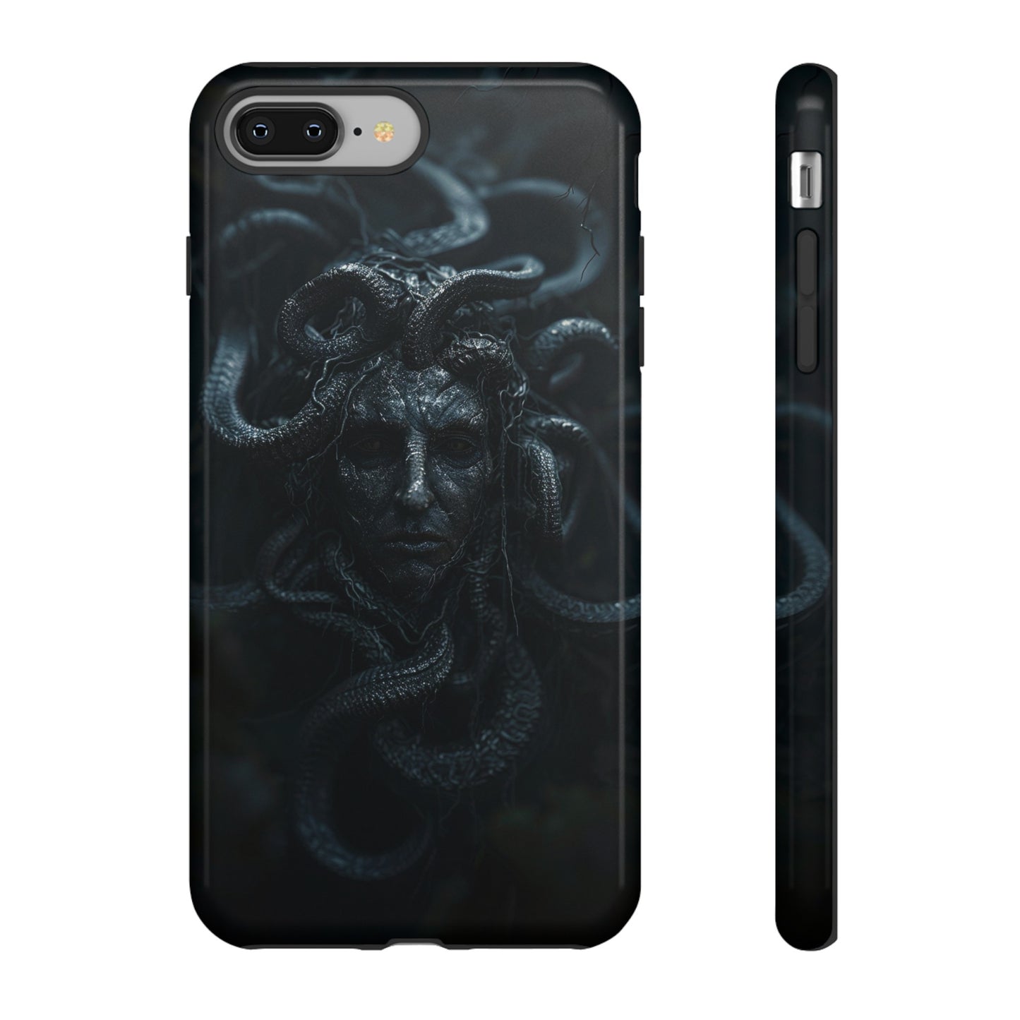 Medusa's Gaze Phone Case - Dark Mythological Design for iPhone and Samsung Galaxy Devices