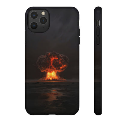 Atomic Explosion Phone Case - Dramatic Mushroom Cloud Design for iPhone and Samsung Galaxy Devices