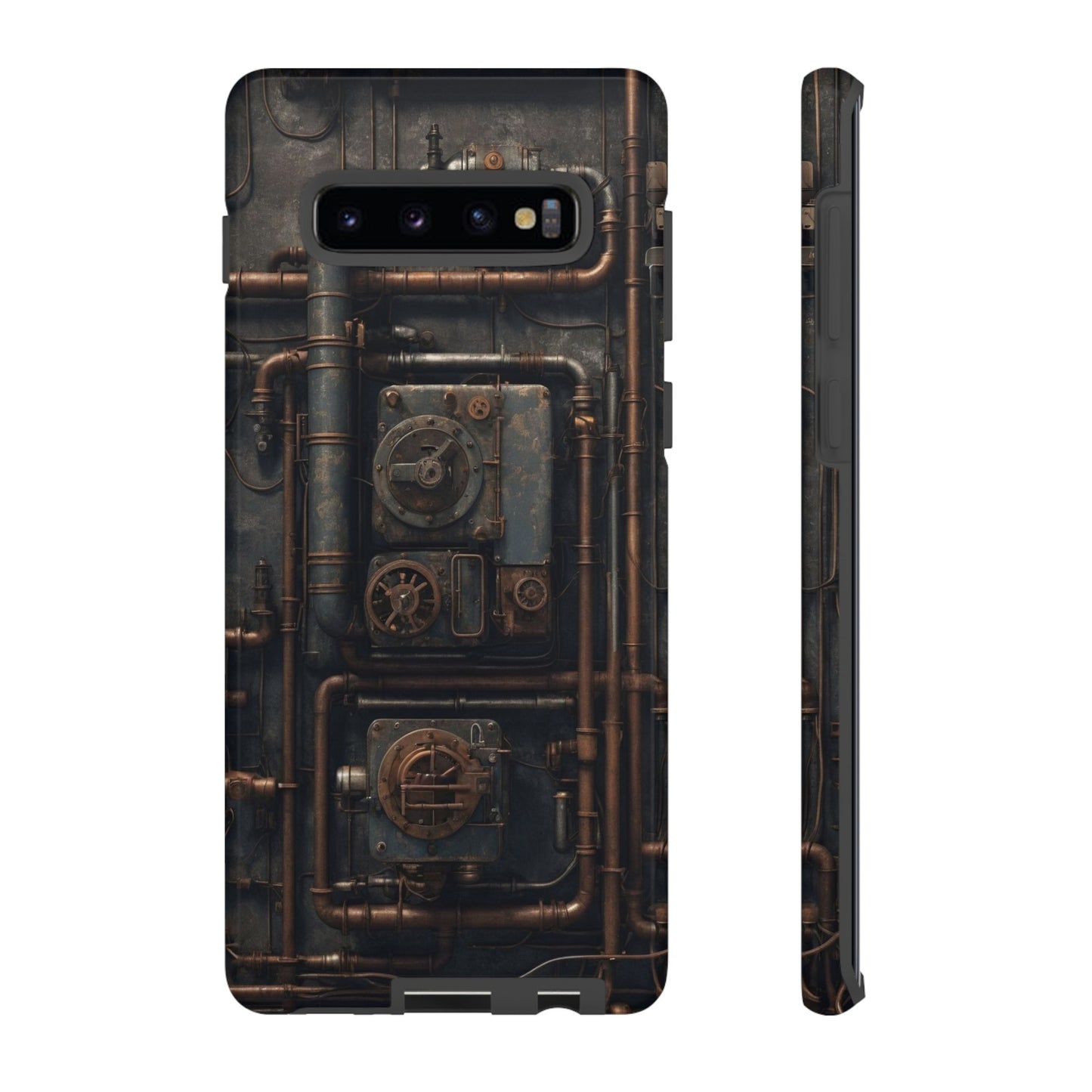 Diesel Punk Phone Case – Industrial Retro-Futuristic Design for iPhone, Samsung Galaxy, and Google Pixel Devices